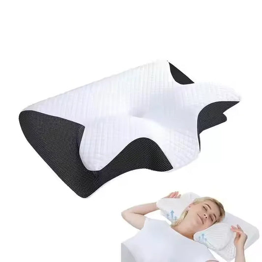 2-in-1 Butterfly Memory Foam Neck Pillow