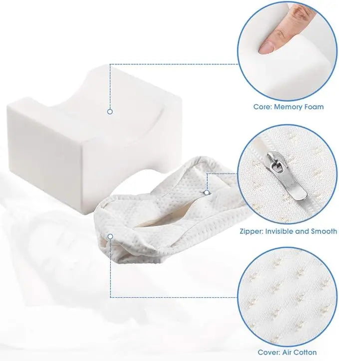 Detachable Multi-Function Memory Foam Pregnancy Pillow