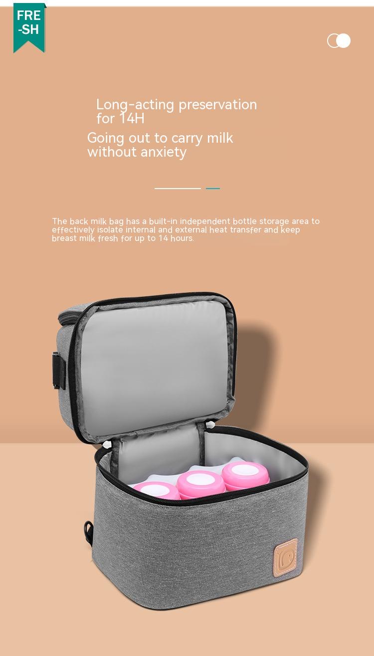 Double Layer Insulated Breast Milk Storage Bag – Keep Milk Fresh & Safe