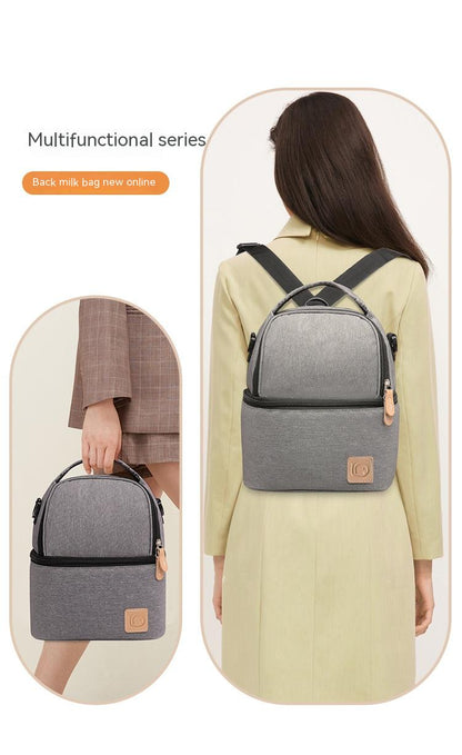 Double Layer Insulated Breast Milk Storage Bag – Keep Milk Fresh & Safe