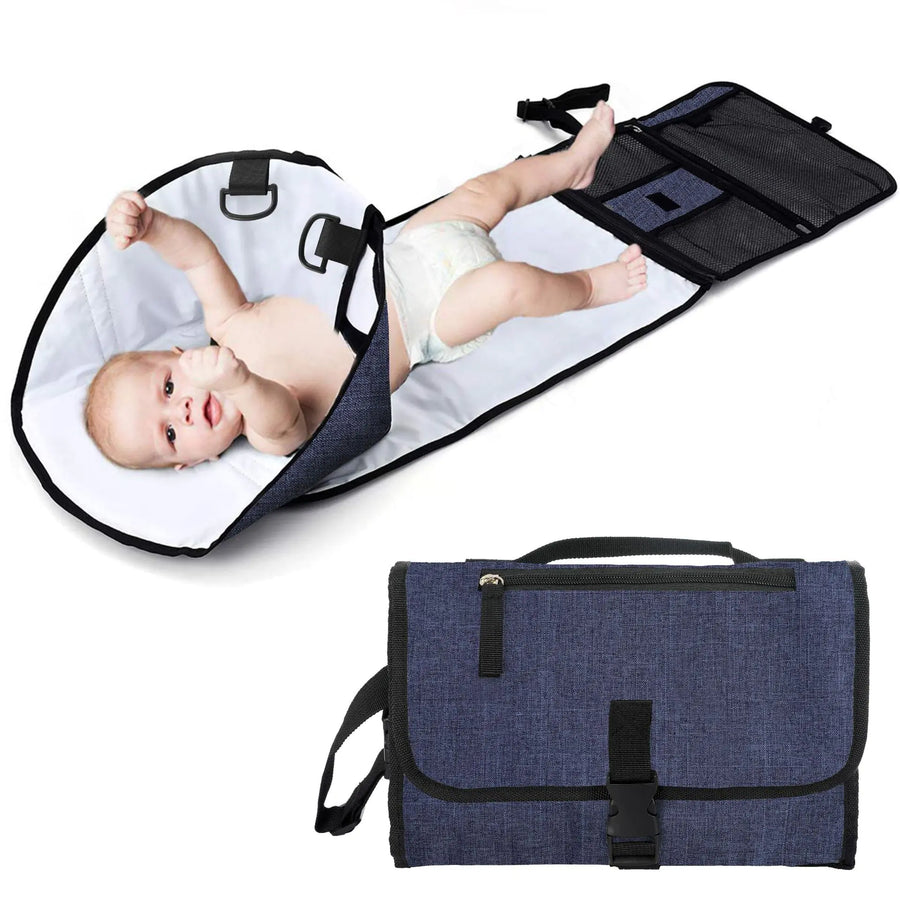 Foldable Waterproof Baby Changing Pad - Portable Travel Mat