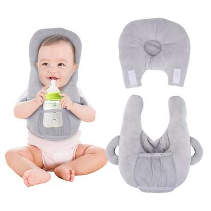 Adjustable Baby Bottle Holder – Hands-Free Self-Feeding Support Cushion
