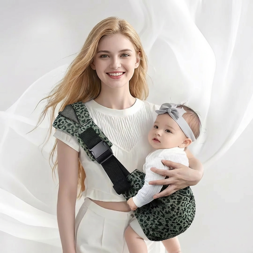 Baby Carrier One-Shoulder Strap – Ergonomic Hip Seat for Toddlers