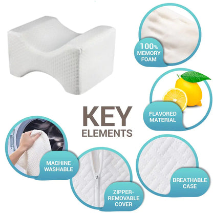 Detachable Multi-Function Memory Foam Pregnancy Pillow