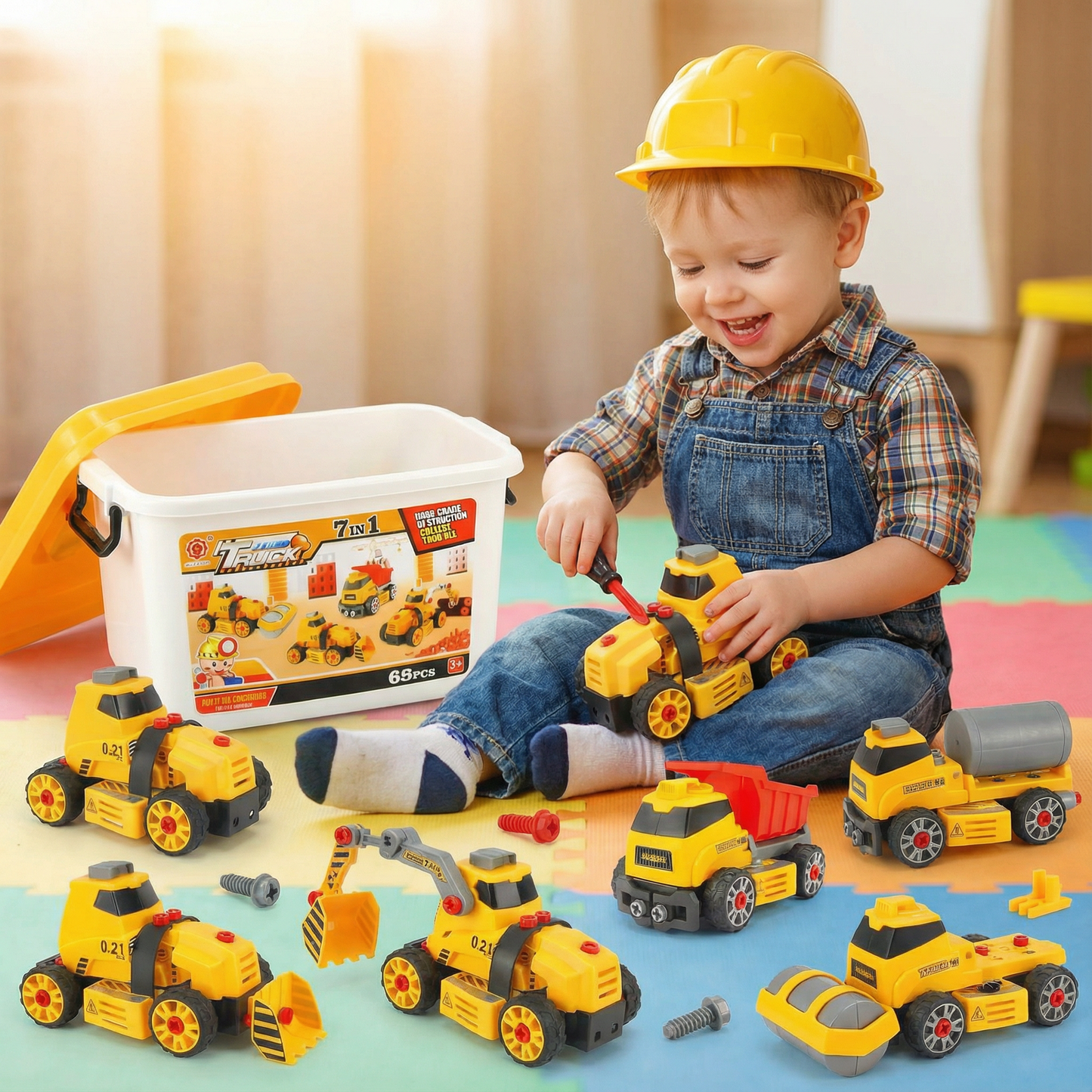 DIY Dismantle Toy Car for Kids - Educational Building & Engineering Playset