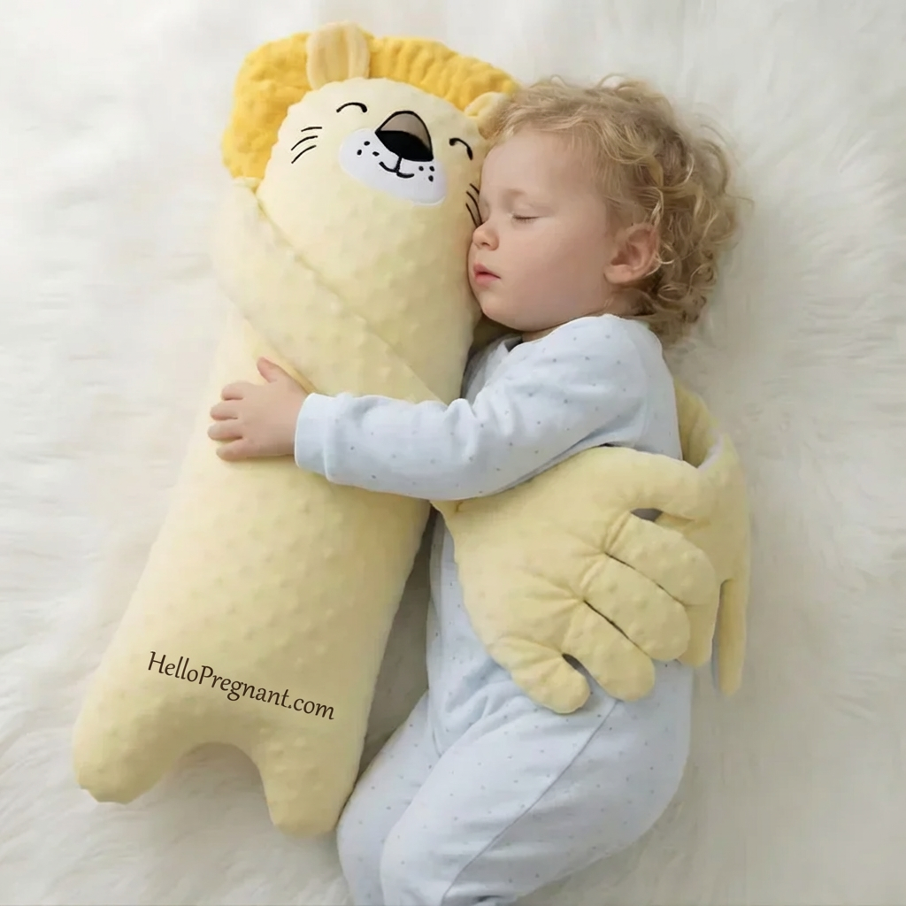 Smart Baby Soothing Palm Hug Pillow with Music (ON/OFF) & Remote Control
