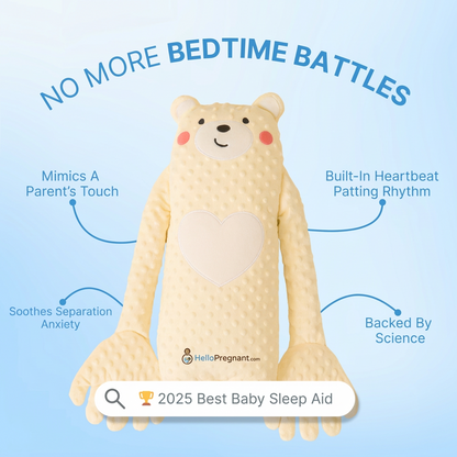 Smart Baby Soothing Palm Hug Pillow with Music (ON/OFF) & Remote Control