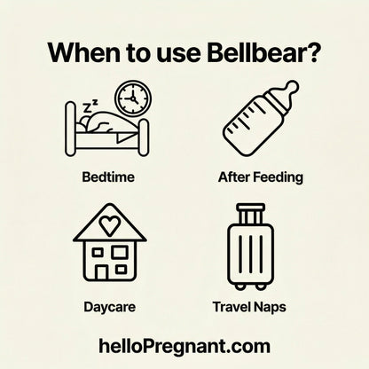 Smart Baby Soothing Palm Hug Pillow with Music (ON/OFF) & Remote Control