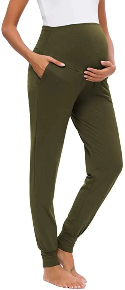 Ultra-Comfort Maternity Yoga Leggings – Stretch, Support & Everyday Wear (10 Colours)