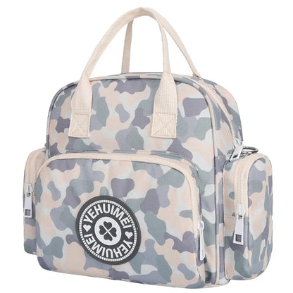 Printed Waterproof Diaper Backpack | Multi-Functional Mummy Bag | Hello Pregnant